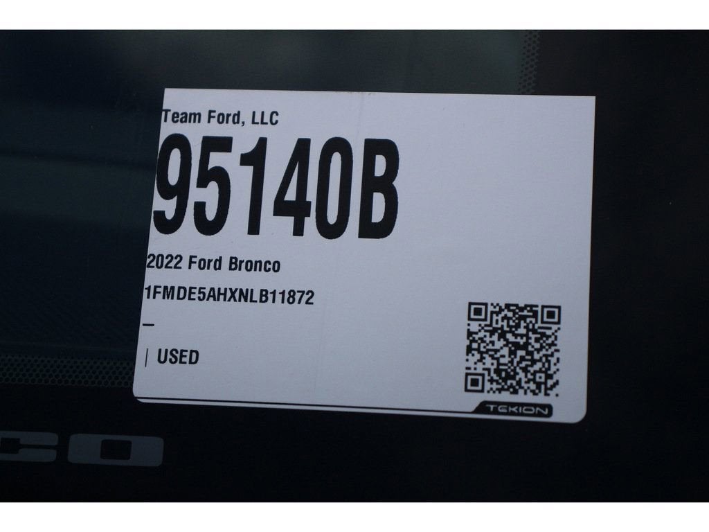 2022 Ford Bronco Base