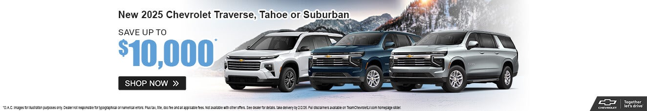 Chevrolet SUV Offers