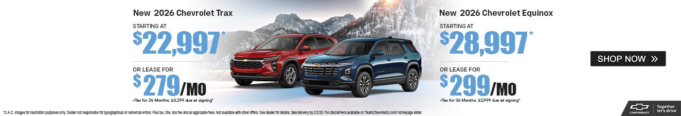 Chevrolet Trax or Equinox