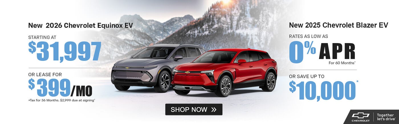 2026 Equinox EV or 2025 Blazer EV