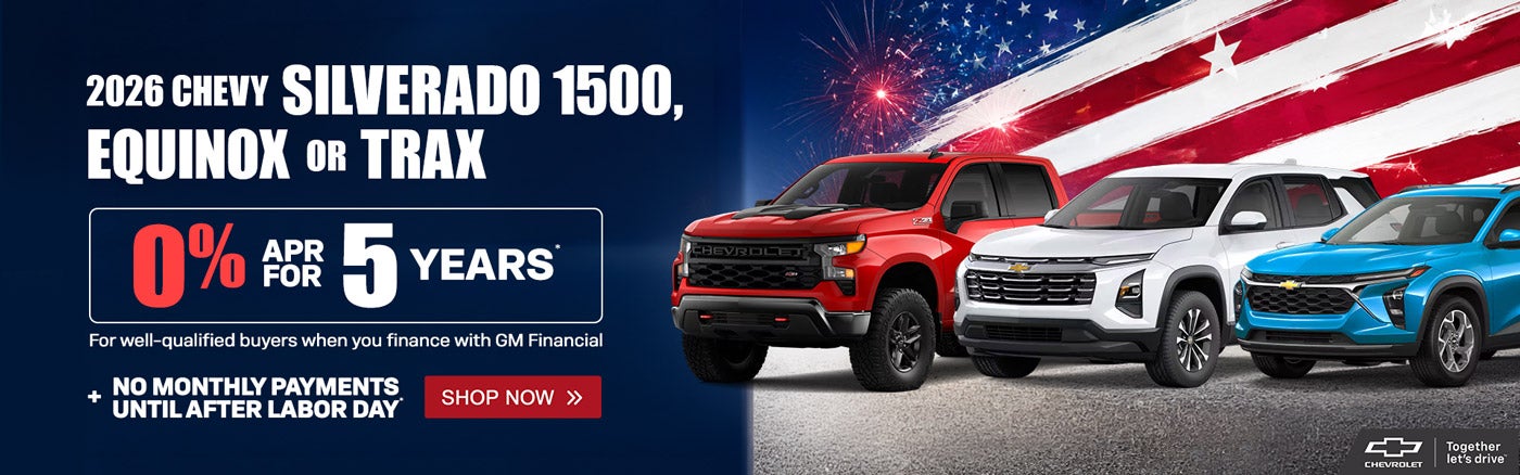 Chevy 4th of July Sales Event
