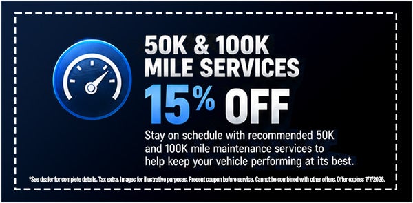 50k & 100k Mile Services
